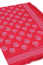 Load image into Gallery viewer, Biker Skull print scarf
