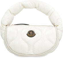 Load image into Gallery viewer, Delilah padded techno fabric handbag
