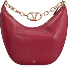 Load image into Gallery viewer, VLogo Moon leather hobo-bag
