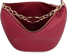 Load image into Gallery viewer, VLogo Moon leather hobo-bag
