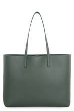 Load image into Gallery viewer, E/W smooth leather tote bag
