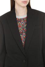 Load image into Gallery viewer, Wool single-breasted blazer
