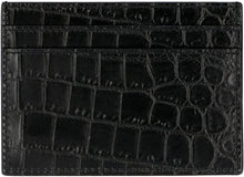 Load image into Gallery viewer, Printed leather card holder
