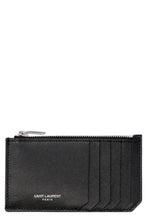 Load image into Gallery viewer, Pebbled leather card holder

