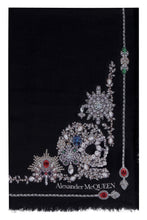 Load image into Gallery viewer, Treasure Skeleton silk scarf
