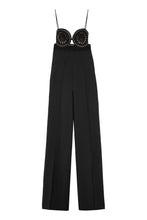 Load image into Gallery viewer, Wide-leg pants jumpsuit
