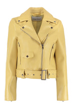 Load image into Gallery viewer, Esmeralda Vegan leather biker jacket
