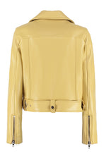 Load image into Gallery viewer, Esmeralda Vegan leather biker jacket
