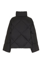 Load image into Gallery viewer, Aina down jacket with zip and press studs
