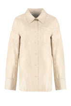 Load image into Gallery viewer, Marita vegan leather shirt

