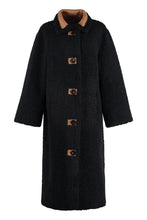 Load image into Gallery viewer, Kenca single-breasted long coat
