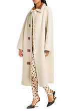 Load image into Gallery viewer, Kenca reversible eco-sheepskin coat
