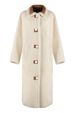 Load image into Gallery viewer, Kenca reversible eco-sheepskin coat
