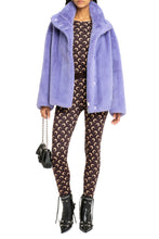 Load image into Gallery viewer, Zendaya faux fur coat
