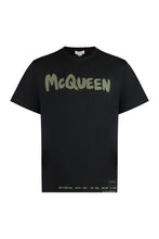 Load image into Gallery viewer, Cotton crew-neck T-shirt

