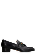 Load image into Gallery viewer, Logo detail leather loafers
