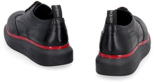 Load image into Gallery viewer, Leather brogue-shoes
