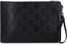 Load image into Gallery viewer, Leather flat pouch
