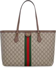 Load image into Gallery viewer, Ophidia GG supreme fabric tote bag
