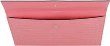 Load image into Gallery viewer, Skull croco-print leather flat pouch
