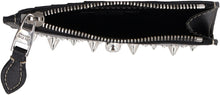 Load image into Gallery viewer, Skull studded leather wallet

