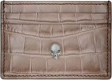 Load image into Gallery viewer, Printed leather card holder
