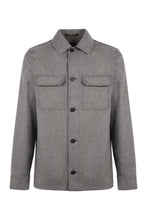 Load image into Gallery viewer, Overshirt in wool and cashmere
