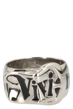 Load image into Gallery viewer, Silver Belt ring
