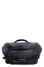Load image into Gallery viewer, Army leather belt bag with logo
