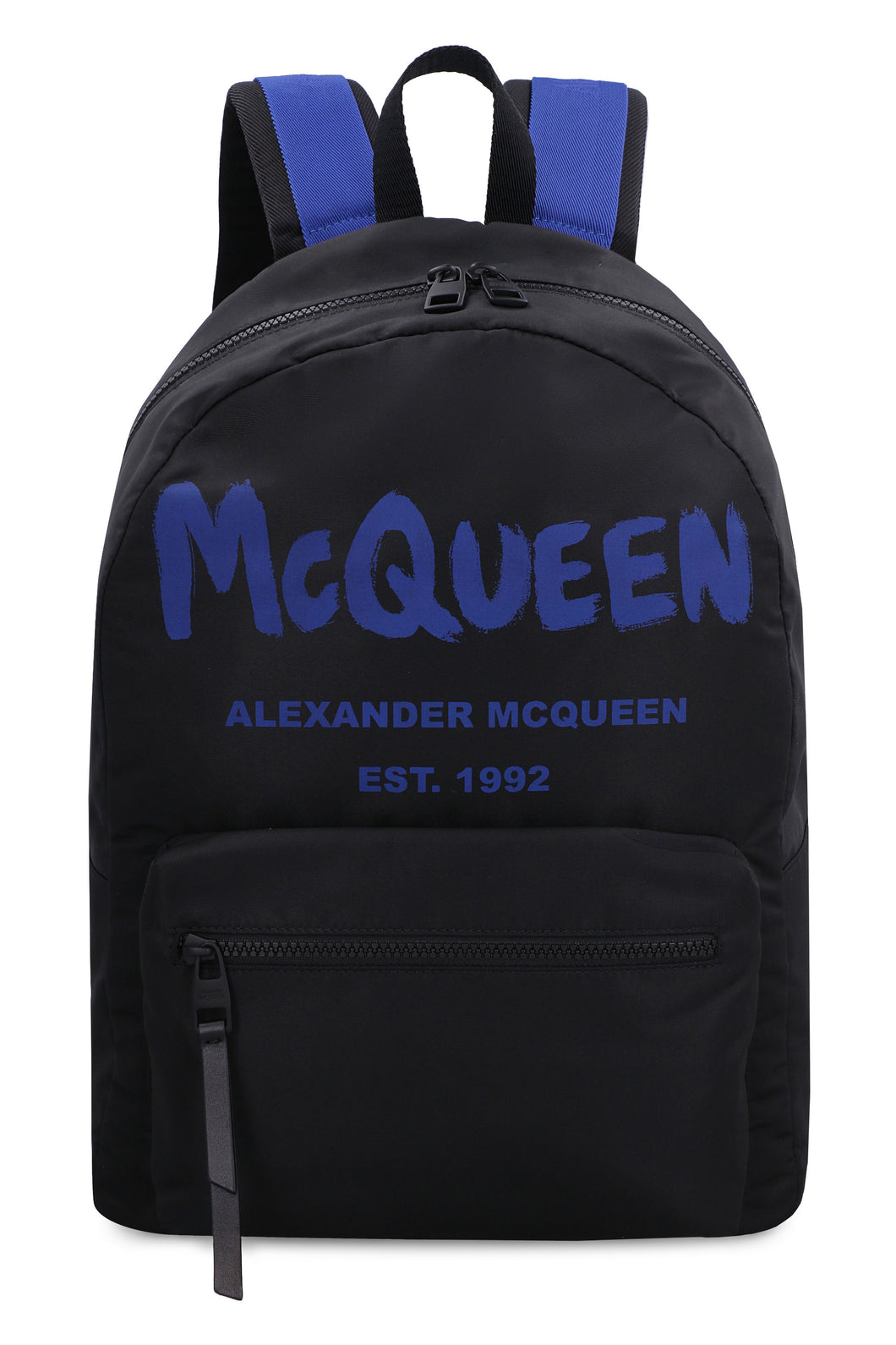 Logo detail nylon backpack