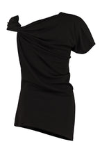Load image into Gallery viewer, Asymmetric cotton t-shirt
