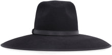 Load image into Gallery viewer, Wide-brimmed felt hat
