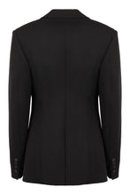 Load image into Gallery viewer, Wool single-breasted blazer
