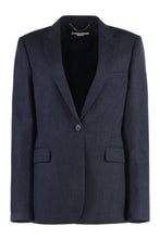 Load image into Gallery viewer, Wool single-breasted blazer
