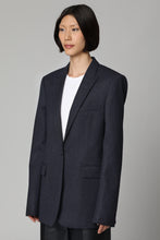 Load image into Gallery viewer, Wool single-breasted blazer
