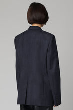 Load image into Gallery viewer, Wool single-breasted blazer
