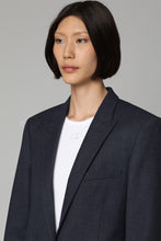 Load image into Gallery viewer, Wool single-breasted blazer
