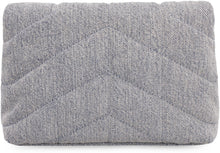 Load image into Gallery viewer, Puffer quilted canvas clutch
