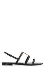 Load image into Gallery viewer, Cassandra leather flat sandals
