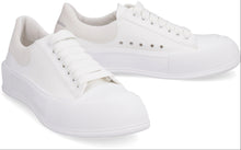 Load image into Gallery viewer, Canvas low-top sneakers
