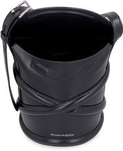 Load image into Gallery viewer, The Curve leather bucket bag
