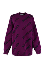 Load image into Gallery viewer, Crew-neck wool sweater
