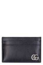 Load image into Gallery viewer, Logo detail leather card holder
