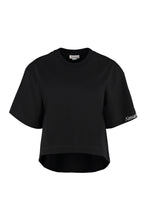Load image into Gallery viewer, Cotton crew-neck T-shirt
