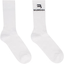 Load image into Gallery viewer, Terry cloth socks with logo
