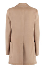 Load image into Gallery viewer, Double-breasted wool coat
