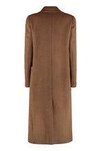 Load image into Gallery viewer, Double-breasted wool coat
