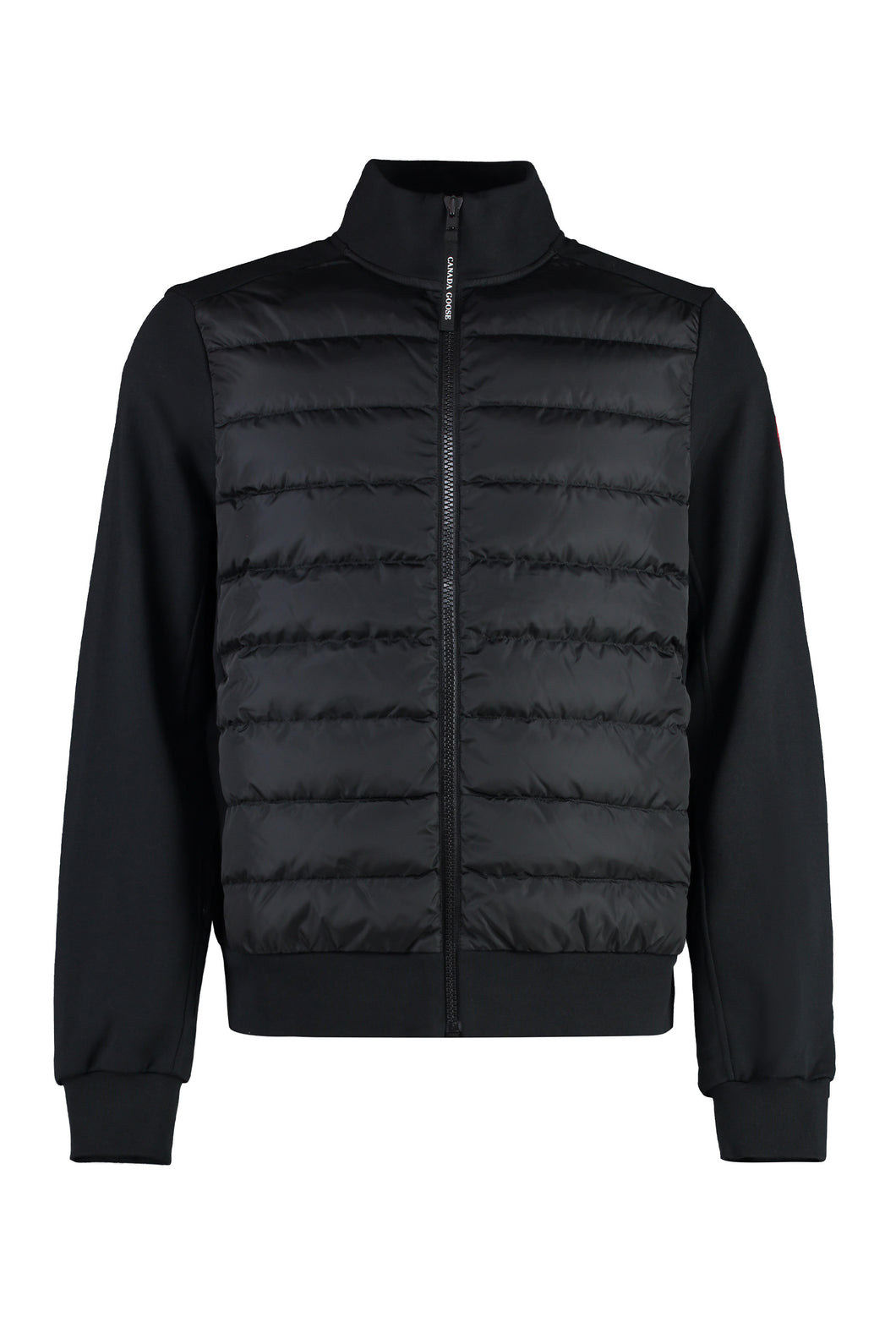 HyBridge jacket in fleece with padded panel