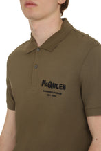 Load image into Gallery viewer, Cotton-piqué polo shirt
