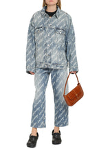 Load image into Gallery viewer, Bleach wash denim jacket
